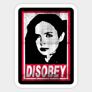 disobey jessica Sticker